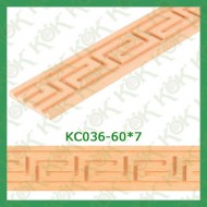 KC036-60*7 Oymalı Kayın Çıta