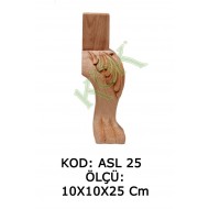 ASL-25 ÖZEL OYMALI LÜKENS AYAK ASLAN AYAĞI MODELİ