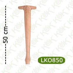 LKO 850 Oymalı Kulaklı Lükens Ayak 8*8*50