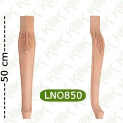 LNO 850 Oymalı Lükens Ayak 8*8*50