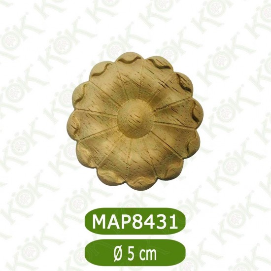 MAP-8431-5*5 Ahşap Oyma Aplik