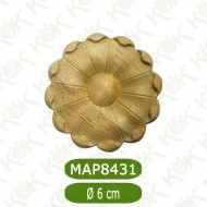 MAP-8431-6*6 Ahşap Oyma Aplik