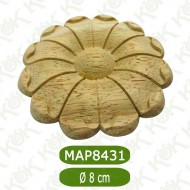 MAP-8431-8*8 Ahşap Oyma Aplik