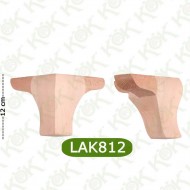 LAK812 Kulaklı Avangard Lükens Ayak 8*8*12