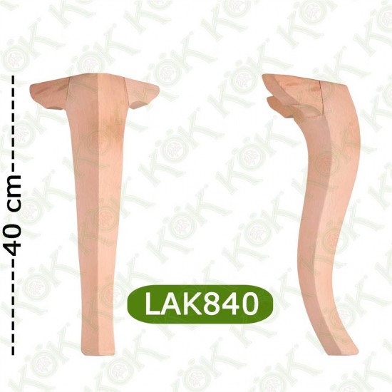 LAK840 Kulaklı Avangard Lükens Ayak 8*8*40