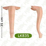 LK835 Kulaklı Klasik Lükens Ayak 8*8*35