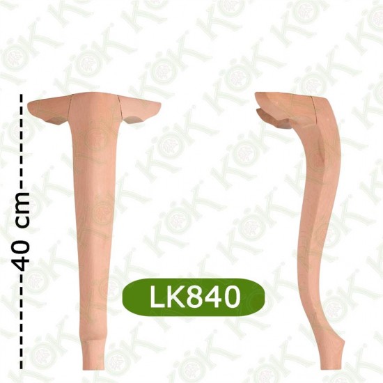 LK840 Kulaklı Klasik Lükens Ayak 8*8*40