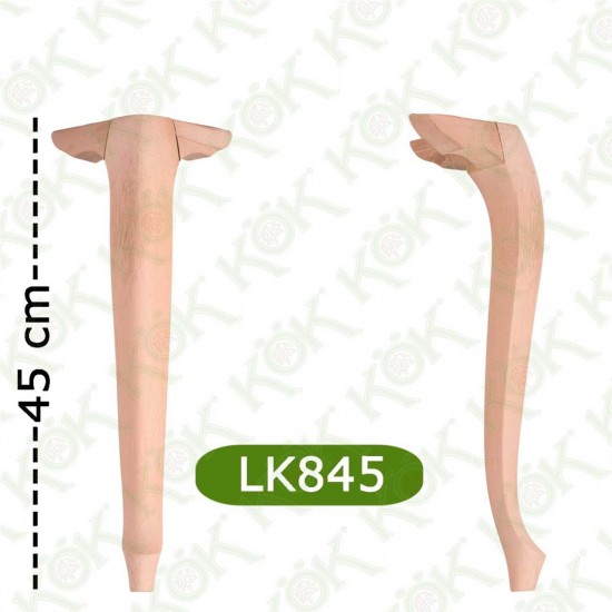 LK845 Kulaklı Klasik Lükens Ayak 8*8*45